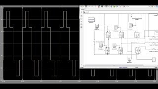 Simulink Model of 3 phase Inverter  Matlab simulation of inverter [upl. by Chelsae278]