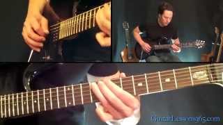 Holy Wars Guitar Lesson  Megadeth  Famous Riffs [upl. by Odarbil]