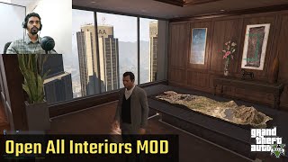 GTA 5  Open All Interiors MOD Installation  Hindi  Easy Step by Step [upl. by Lemhar]