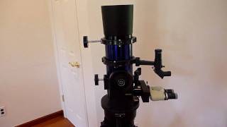 Meade ETX 125AT with Earthwin BinoviewerCounter Weight Test [upl. by Finzer]