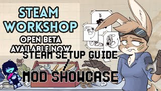 RIVALS OF AETHER STEAM WORKSHOP SET UP amp MOD SHOWCASE [upl. by Atnoid187]