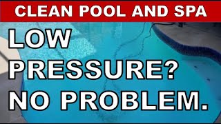 Low Filter Pressure For Pools  How To Correct Low Water Pressure amp Suction [upl. by Eyssej]