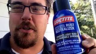 Loctite Extend Rust Neutralizer Review [upl. by Notgnirrab]