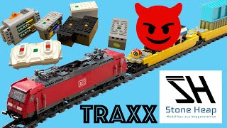 StoneHeap Traxx Lastfahrt mit 43 Kg 9x Waggons und 3x BR 89 als Ladung [upl. by Eleanor]