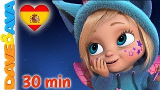 🤡 Canción de Halloween y Más Canciones Infantiles  Música Infantil de Dave y Ava 🤡 [upl. by Leachim814]