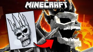 I Turned YOUR Drawings into Minecraft Mobs 10 [upl. by Adriane]