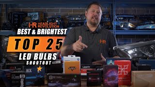 Best and Brightest We tested the top 25 brands of LED Bulbs Shootout [upl. by Attiuqram]