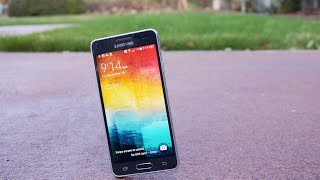 Samsung Galaxy Alpha Drop Test  Unbreakable Phone [upl. by Phillipe304]