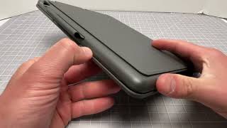 Logitech Slim Folio iPad Keyboard Case Review 9th Generation [upl. by Irrot]