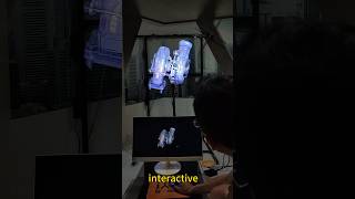 3D hologram fan HDMI version to achieve interactive solution [upl. by Kletter]