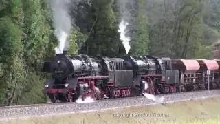 Plandampf im Werratal 2016German main line steam [upl. by Irb]