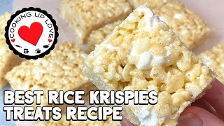 Rice Krispies Treats Recipe  Best Rice Crispy Treats Recipe [upl. by Aholla]