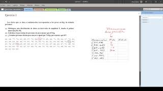 Ejercicio resuelto de Estadística Descriptiva  1 [upl. by Cerell]