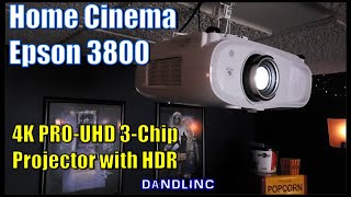 Home Cinema 3800 4K PROUHD Theater Projector [upl. by Clementis416]