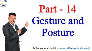 14 Gesture and Posture  Business Communication  Communication Skills [upl. by Kirenoj918]