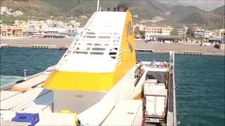 ANEK LINES FORZA arrival in Igoumenitsa [upl. by Airliah]