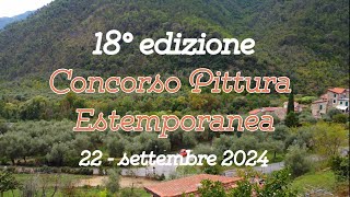 18° CONCORSO DI PITTURA ESTEMPORANEA 22092024 [upl. by Lassiter869]