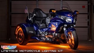 LEDGlow  LiteTrike® Advanced Million Color LED Lights For Trikes [upl. by Nire]