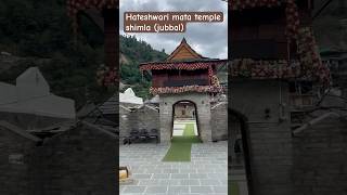 Hateshwari Mata temple jubbal shimla song music viralshorts viralvideoshorts [upl. by Eimaraj]