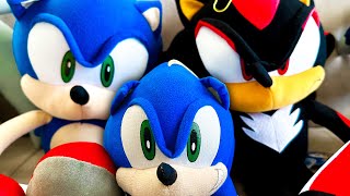 Unboxing 5 GIANT Sonic Plushies [upl. by Ajnat12]