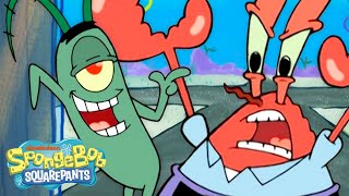 Mr Krabs and Plankton Being an Iconic Duo for 60 Minutes Straight 🦀👁️  SpongeBob [upl. by Gmur393]