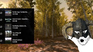 Mostly Graphical Xbox Skyrim SE Load Order [upl. by Ttegirb]