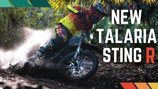 NEW 2023 Talaria Sting R  First Ride Review amp Test [upl. by Roehm]