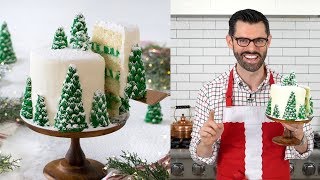 How to Make a Christmas Tree Cake [upl. by Roman]