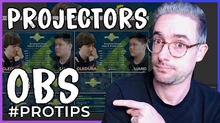 How to use Projectors in OBS Studio  aka Multiview [upl. by Aliakam58]