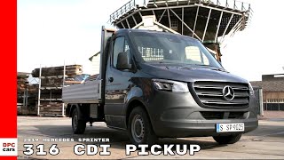 2019 Mercedes Sprinter 316 CDI Pickup Truck [upl. by Stromberg]