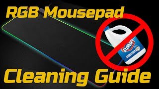 How To Clean an RGB Mousepad [upl. by Sparkie]