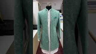 Indowestern For Client  Men’s Indowestern  Designer Sherwani [upl. by Amerd832]