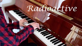 Radioactive  Imagine Dragons AMAZING Piano Cover Sean Tolino Cover [upl. by Uliram856]