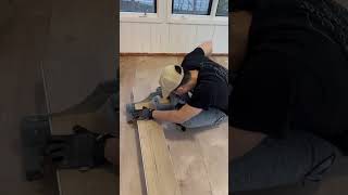 How to Install Vinyl Flooring  Coretec Installation  DIY Flooring  Sway and Sarah Build [upl. by Gregg748]