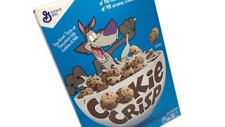 Cookie Crisp Cereal  Unwrapping [upl. by Dreda]