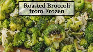 Roasted Broccoli From Frozen [upl. by Ainahpets]