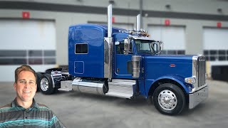 Bahama Blue 2021 389 with 78 inch Platinum Sleeper Cummins X15 18 Speed [upl. by Kahler]