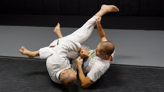 Low Risk Sweep From Closed Guard  BJJ Flower Sweep [upl. by Nnylharas594]