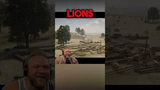 Lion Invasion At Beecher’s Hope in RDR2 gaming pcgaming rdr2 reddeadredemtion2 [upl. by Amabel]