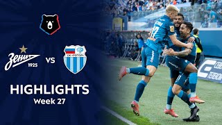 Highlights Zenit vs Rotor 60  RPL 202021 [upl. by Ventura]