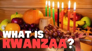 What Is Kwanzaa  How is Kwanzaa celebrated Learn about Kwanzaa in this fun holiday video for kids [upl. by Ihtac155]