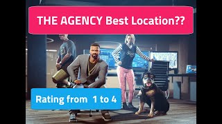 GTA Online THE AGENCY Best Location  Agency Locations rating Top 4  The Contract DLC [upl. by Mortie]