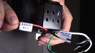 EASY WAY TO WIRE A MOTION LIGHT SWITCH INSTALLATION [upl. by Garv471]