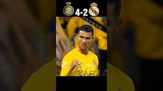 Al nassr vs Real Madrid  friendly match 2024 imaginary youtube football shorts [upl. by Sander]