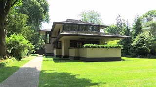 The Boynton House Tour a Frank Lloyd Wright home in Rochester [upl. by Banwell]