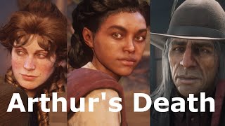 All Characters React To Arthurs Death  Red Dead Redemption 2 RDR 2 [upl. by Elmina277]