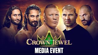 WWE Crown Jewel Media Event [upl. by Mountford999]