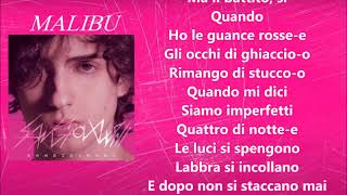 SANGIOVANNI Malibu Lyrics [upl. by Attekram]