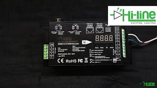 DMX512 Decoder [upl. by Sinaj]