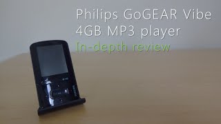 Philips GoGEAR Vibe 4GB MP3 player review [upl. by Lemire886]